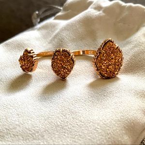 Rose gold Kendra Scott Ring